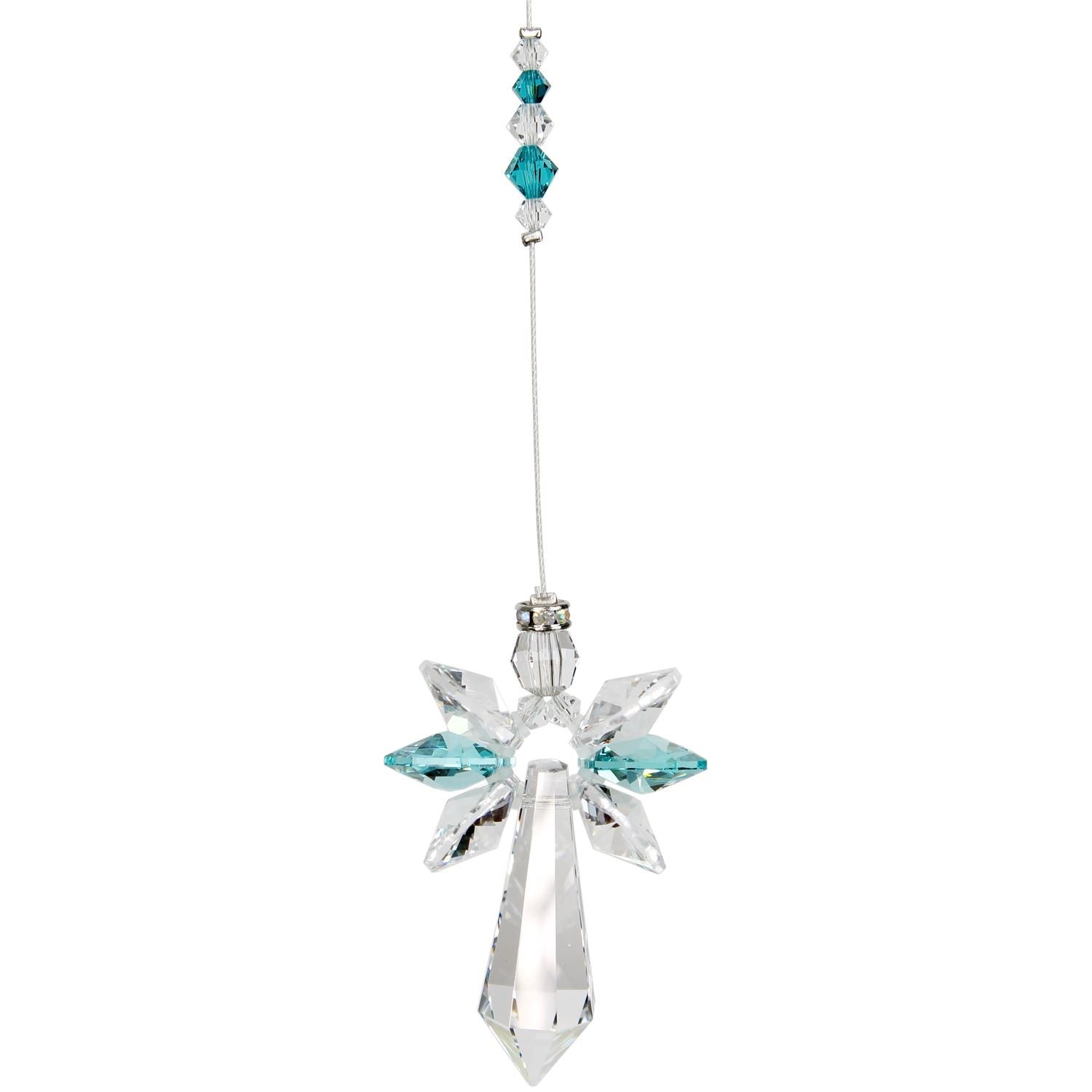 Swarovski krystal engel i tyrkis 2