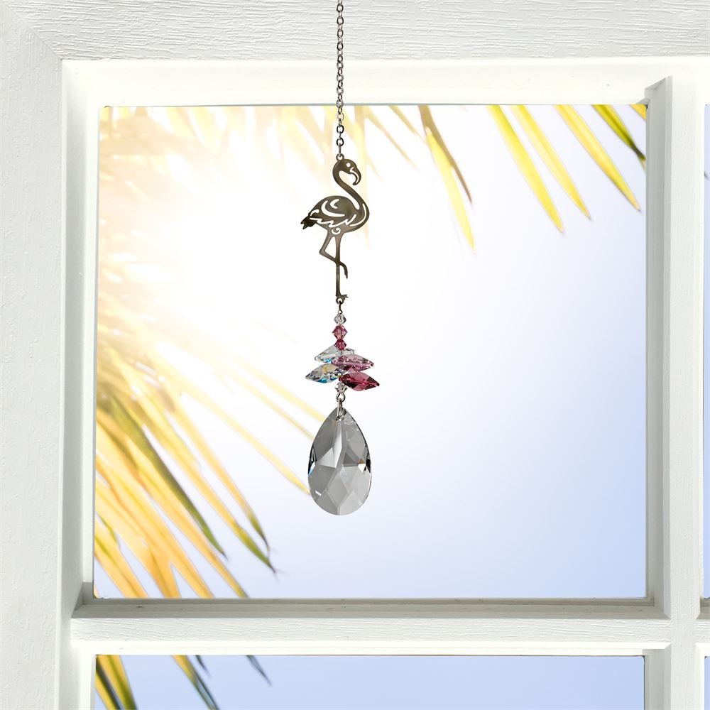 Swarovski Krystal Flamingo Rose Small 2