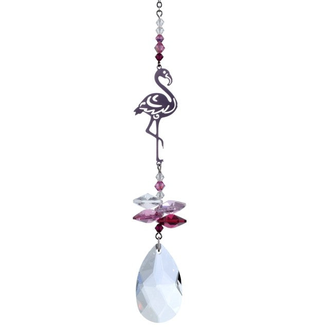 Swarovski Krystal Flamingo Rose Small 4