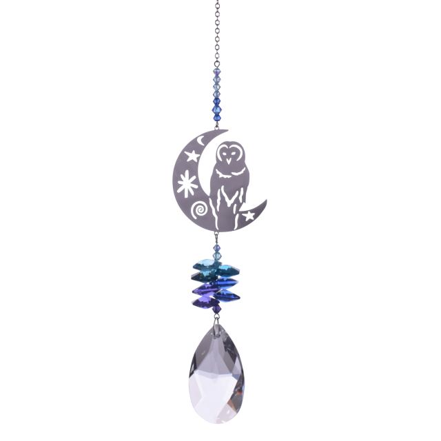 Swarovski Krystal Ugle på måne