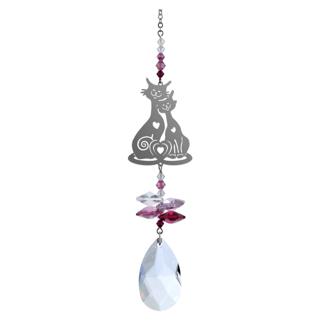 Swarovski krystaller Katte Kærlighed