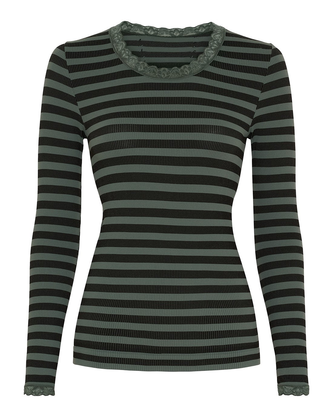 T-shirts - ISA Frida - Sort/Oliven