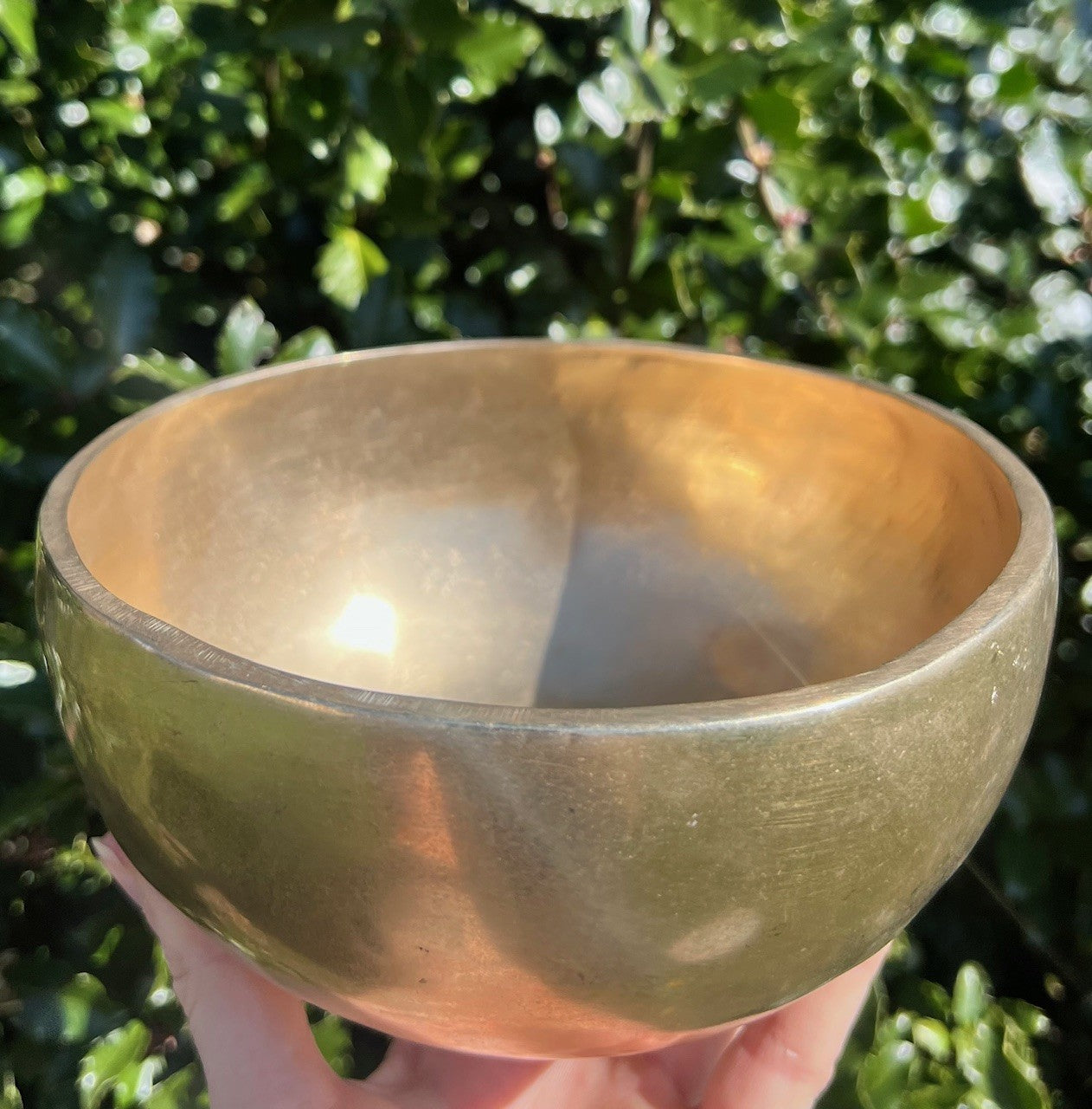 Tibetansk syngeskål 800 - 900 gram OHM 1