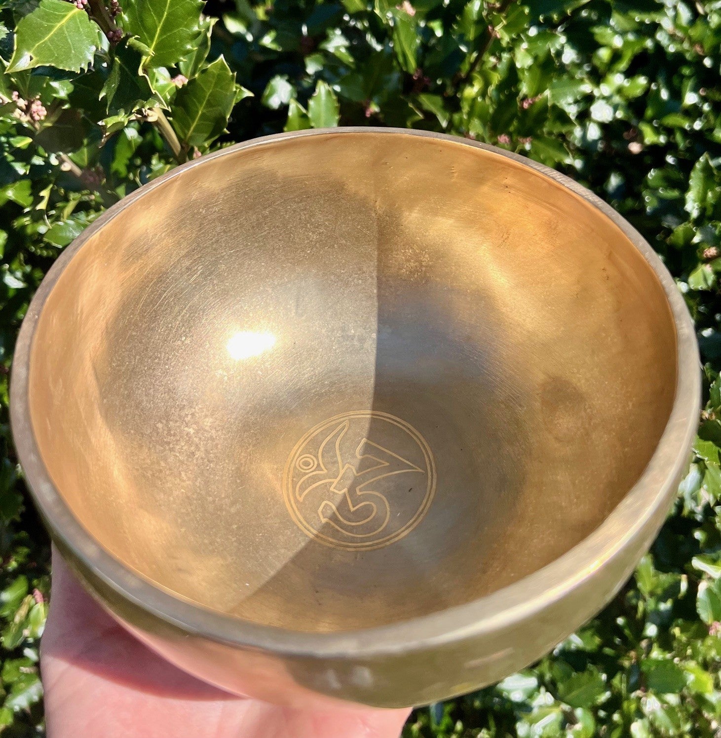 Tibetansk syngeskål 800 - 900 gram OHM 3