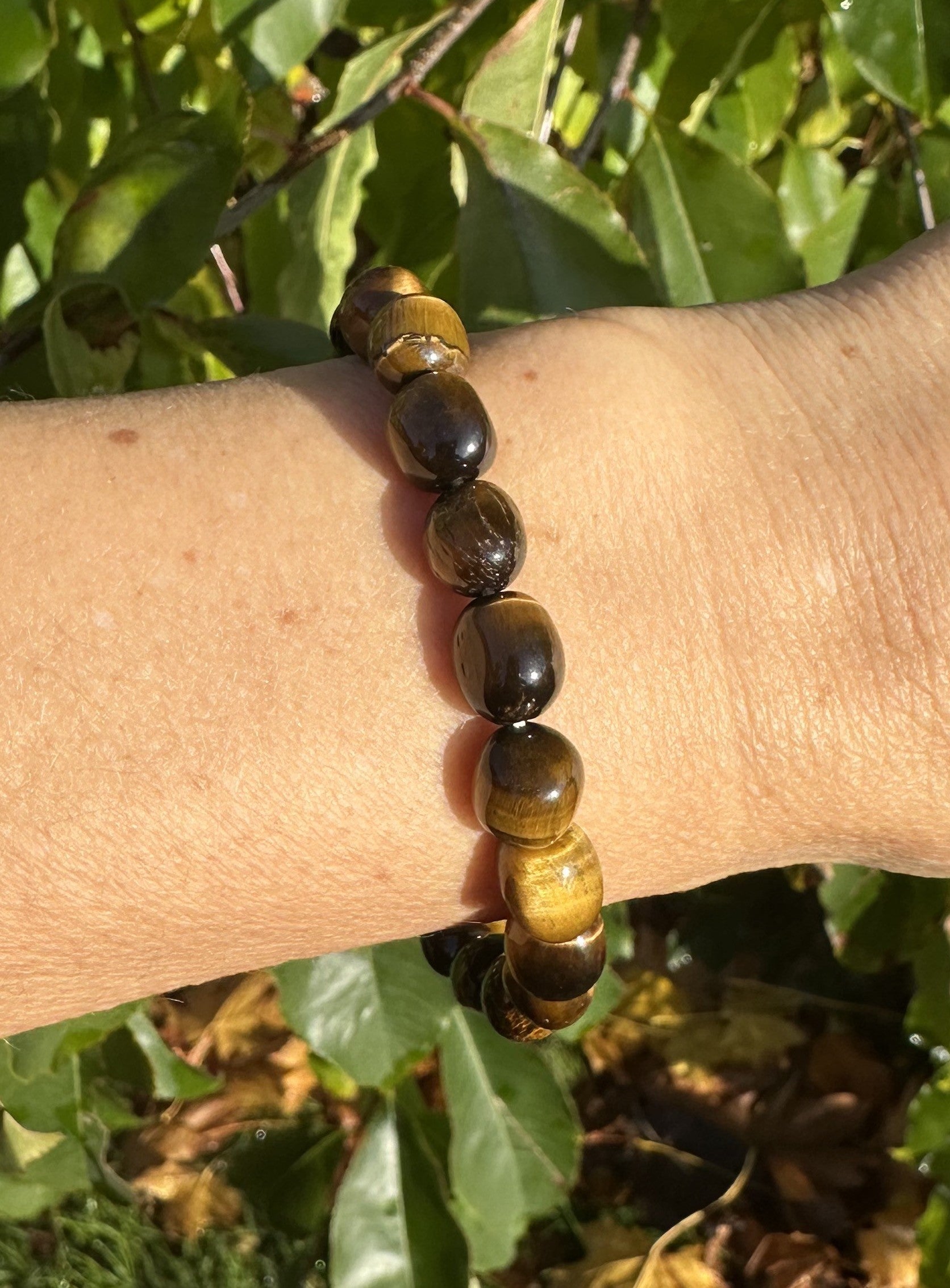 Tigerøje armbånd 1