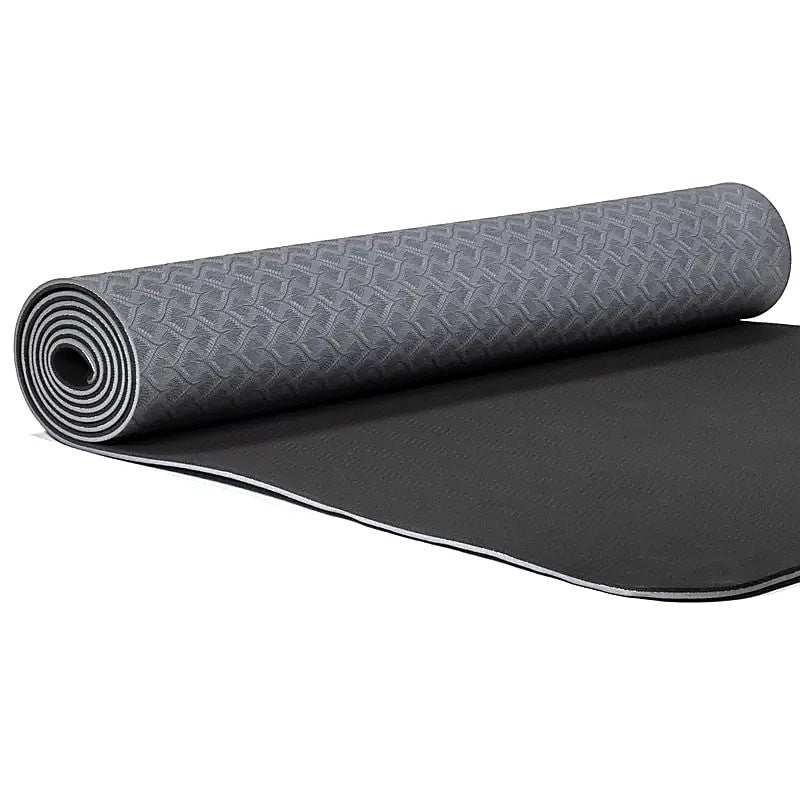 Yogamåtte i grå/sort 2