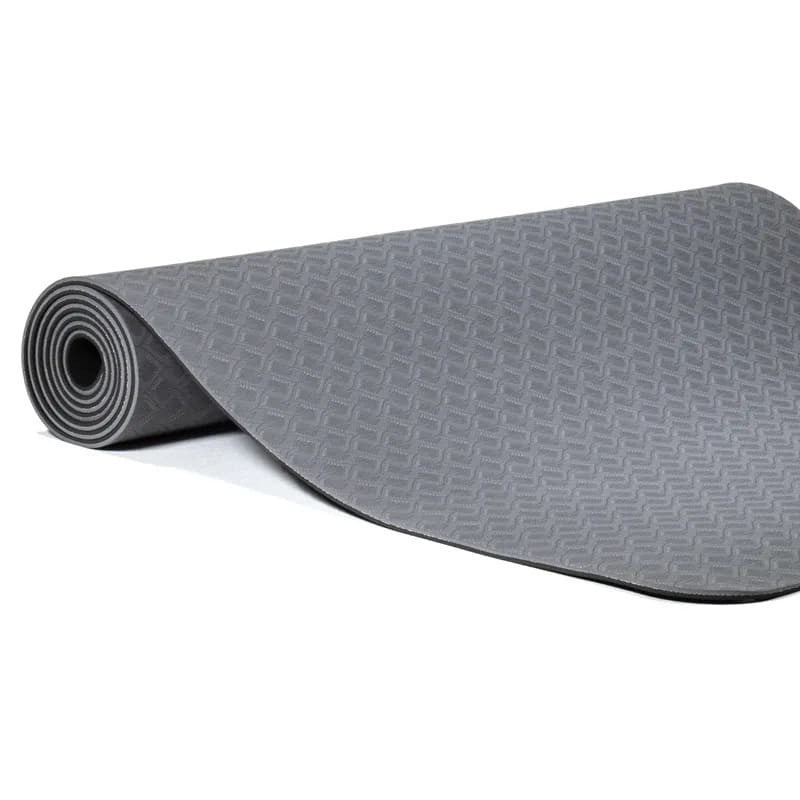 Yogamåtte i grå/sort 3