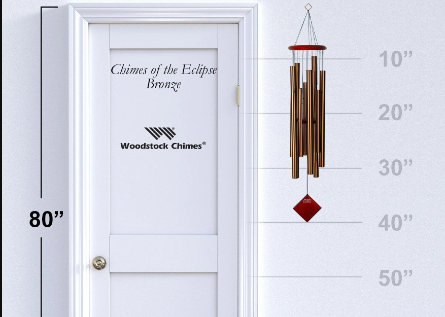 Vindklokke Eclipse bronze 3