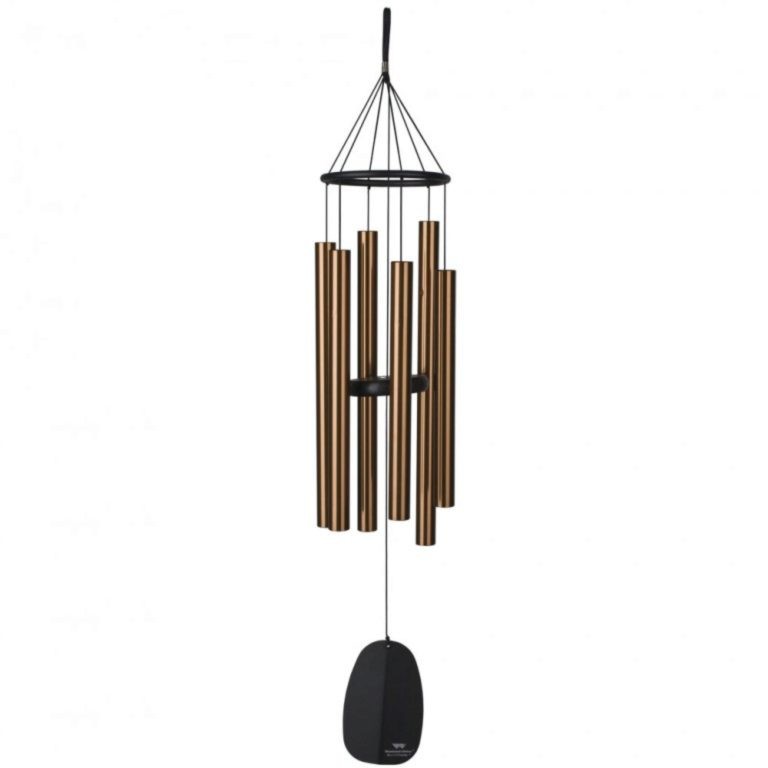 Paradise vindklokke - Woodstock med 6 Bronzerør 111cm 1
