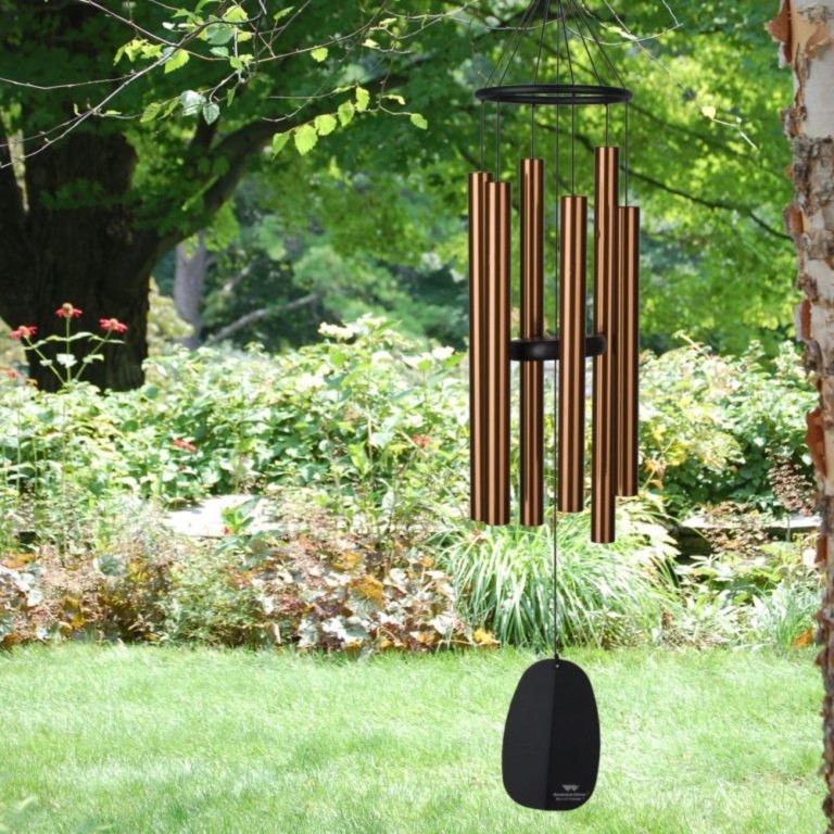 Paradise vindklokke - Woodstock med 6 Bronzerør 111cm 2