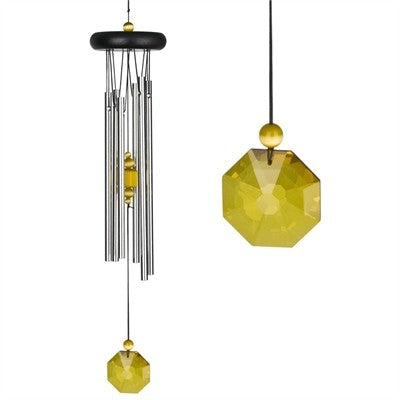 Woodstock chakra Citrine vindklokke 44 cm. 1