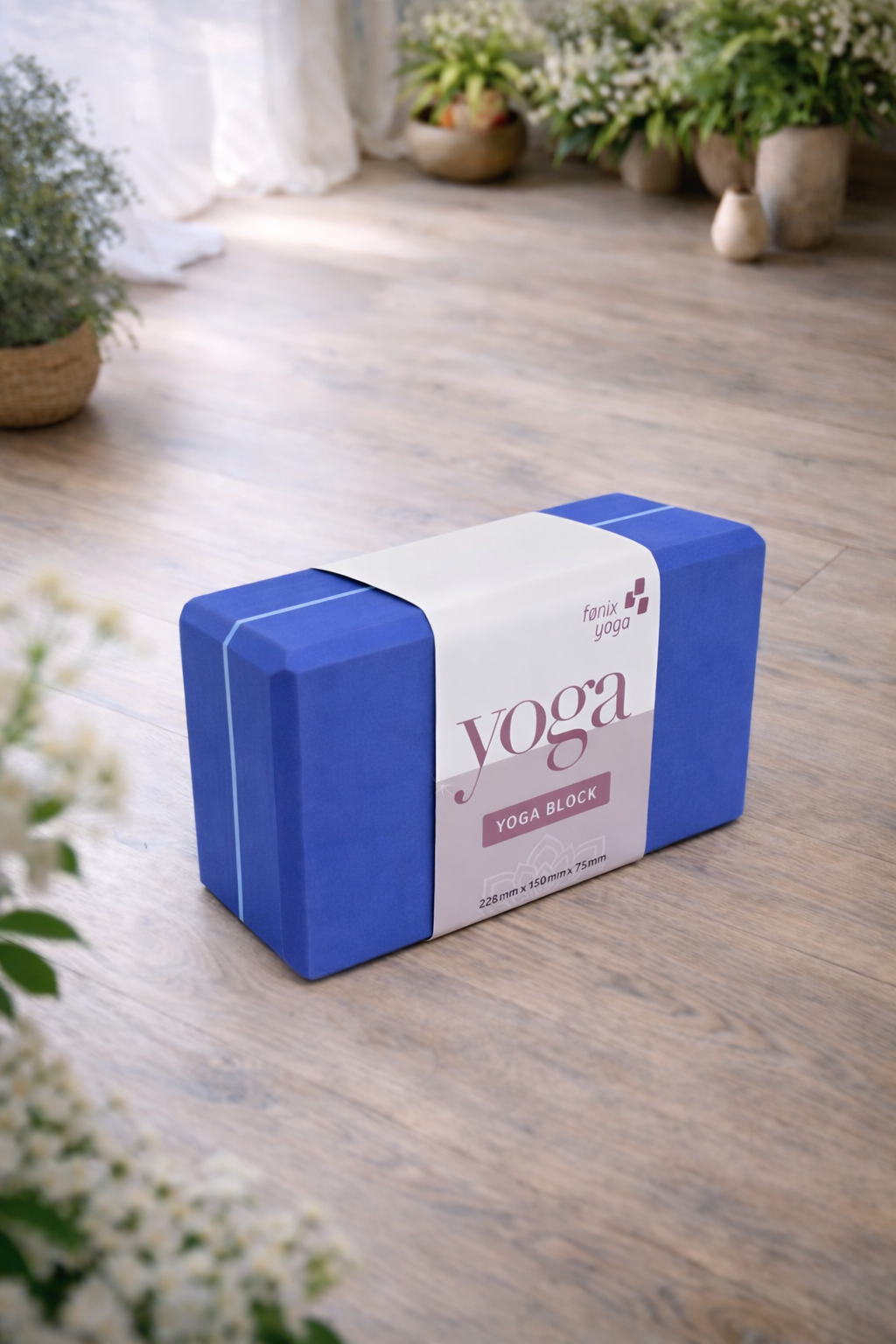 Yoga Block blå 1