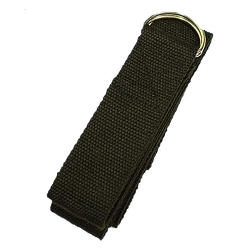 Yogabælte med d-ring i sort