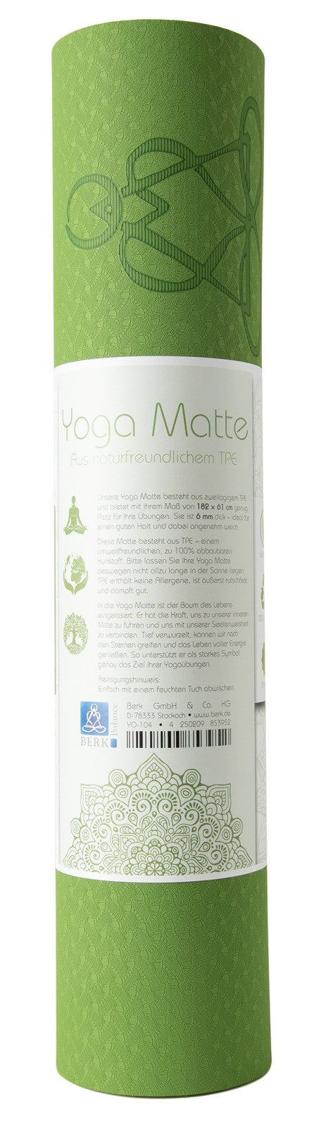 Yogamåtte livets træ 3