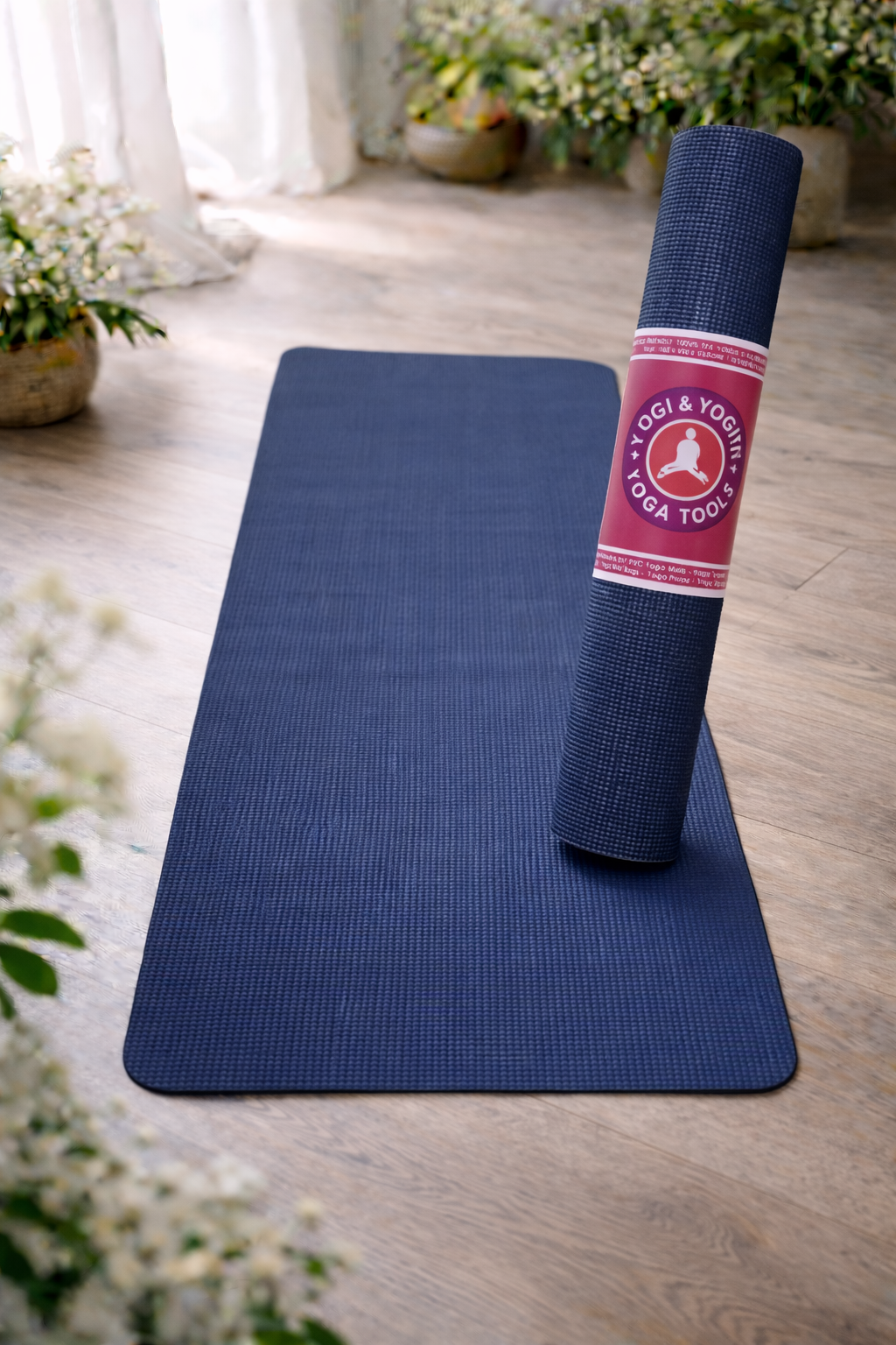 Yogi & Yogini yoga måtte - indigo 1